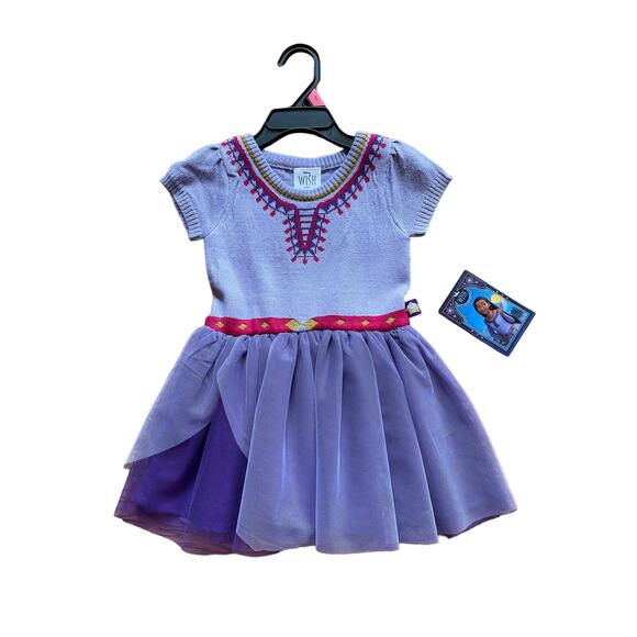 Brand new with tags Disney’s Wish Asha Costume Dress 2T - Picture 1 of 4